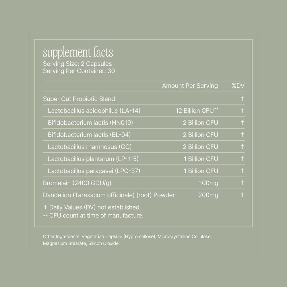 Paulina FITNESS Reset capsules closeup highlighting convenient daily digestion support
