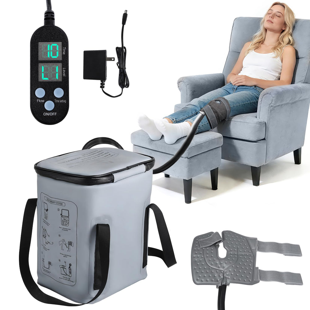 PAWFECTJEE portable cold therapy machine provides knee-focused cooling and comfort