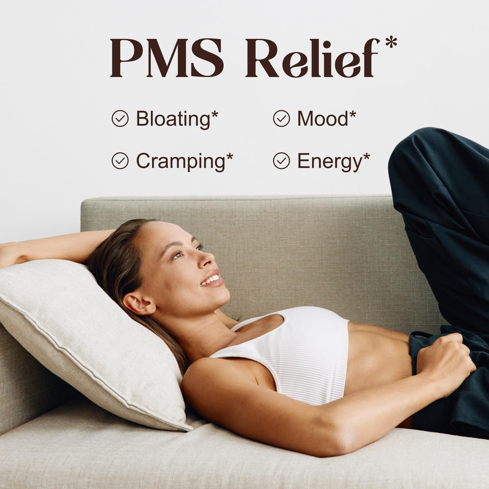 PCOS Queen Period Repair bottle label with product and dosage information.