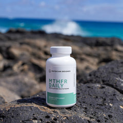 PD VARS MTHFR Daily Multivitamin capsules-closeup emphasizes easy daily dosing.