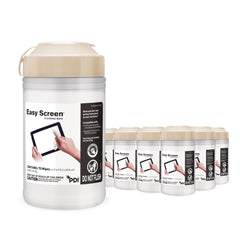PDI Easy Screen Cleaning Wipes canister for quick fingerprint and oil removal