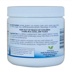 PDI Health pH Adjust bottle pour demonstrates easy dosing for one drink.