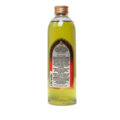 Rose of Sharon oil beside a Bible for prayer sessions