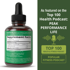 Peak Performance vegan allergen-free formula label highlights zero sugar.
