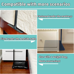 PeakBlen CPAP hose holder stand includes dust liners to protect tubes.
