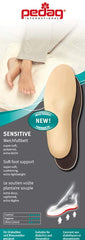 NORA padding provides elastic shock absorption for Pedag Sensitive insoles