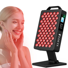 Pedete M70 red light panel front view for skin care support.