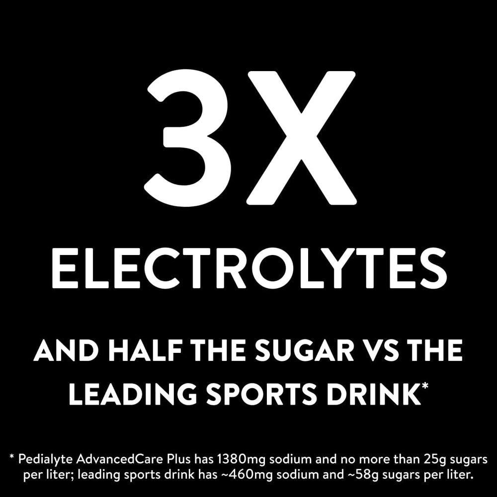 Pedialyte AdvancedCare Plus PreActiv prebiotics packet supports digestive balance