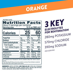 Pedialyte orange bottle convenient hydration for active days