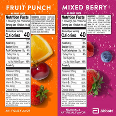 Pedialyte Immune Support on-the-go packets for quick hydration.