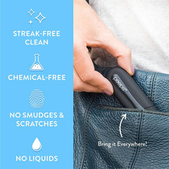 Peeps CarbonKlean uses dry-clean tech to remove smudges