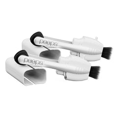 Peeps CarbonKlean packaging in white showcases portable lens cleaning kit.