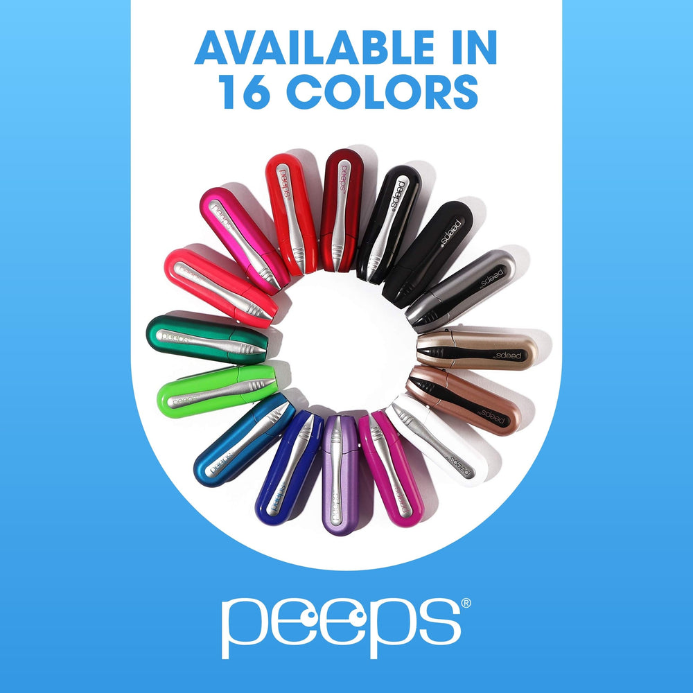 Peeps CarbonKlean packaging with color options highlights product variety.