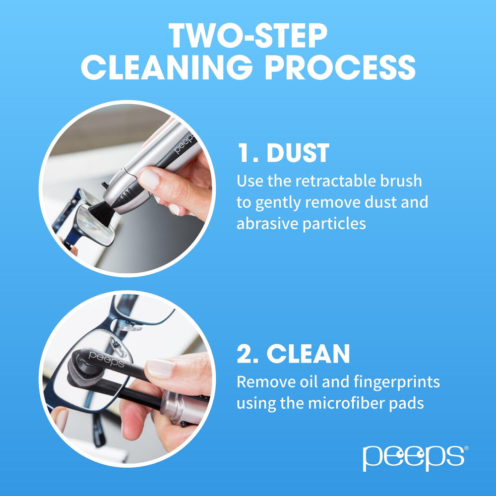 Peeps cleaner highlighting carbon microfiber technology used by NASA