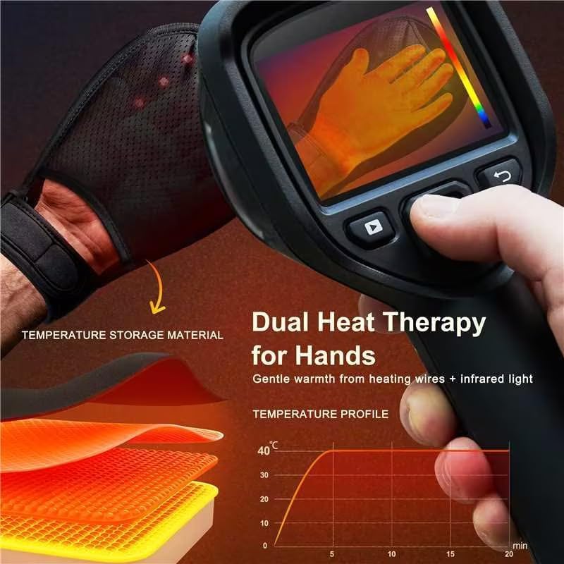 PEEWF glove in use demonstrates comfortable fit for daily activities