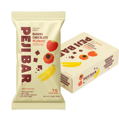 PEJI BAR Choco Nana Banana Bar shows chocolate banana flavor for on-the-go energy