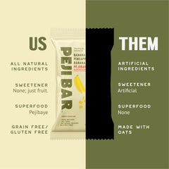PEJI BAR packed 12-count ready for pantry or gym bag