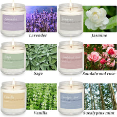 PELN Sage candle image highlighting earthy aroma for mindful relaxation