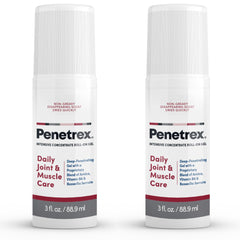 Penetrex roll-on back gel for targeted relief and fragrance-free use.