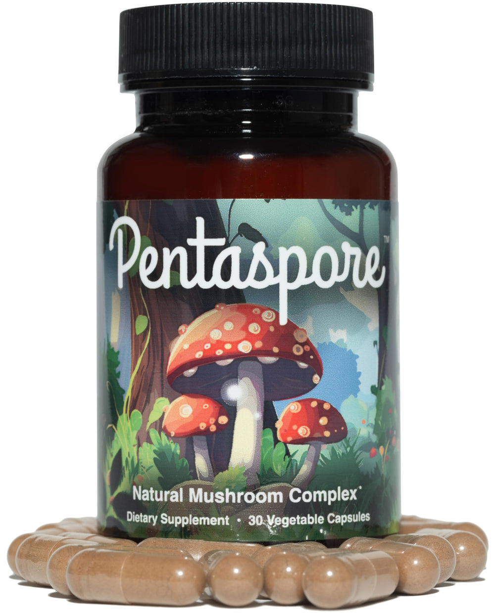 Pentaspore pantry scene suggesting convenient daily use for busy lifestyles.