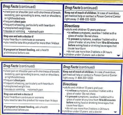 Pepcid AC 100-count packaging image highlighting the acid reducer option