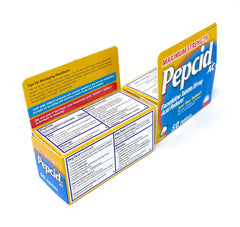 Pepcid AC use before meals image suggesting quick prevention