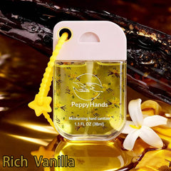 PeppyHands mint scent hand sanitizer spray for brisk, refreshing cleanse