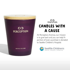 PERCEPTION AROMAS Lavender Vanilla gift box ready for gifting