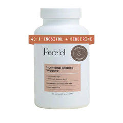 Perelel Hormone Balance bottle for easy daily balance on the go.