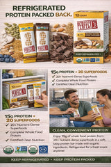 Perfect Bar on-the-go snack in a lunch bag illustrating portable protein.
