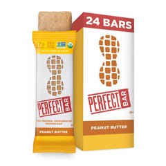 Perfect Bar Original refrigerated peanut butter bar in a pack of 3, ideal for on-the-go nutrition.