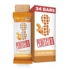 Perfect Bar Salted Caramel Bar Pack – convenient refrigerated snack.
