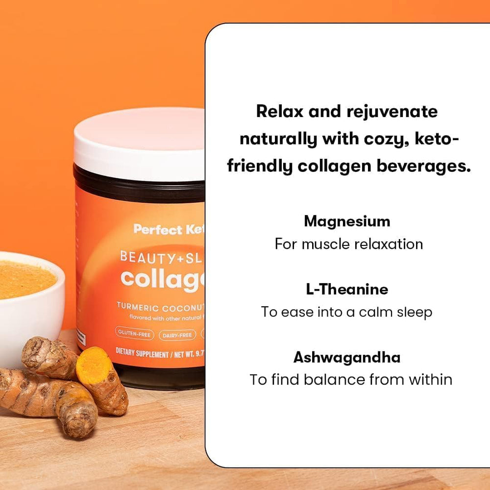 Perfect Keto biotin hyaluronic acid formula designed for skin hydration and hair health.
