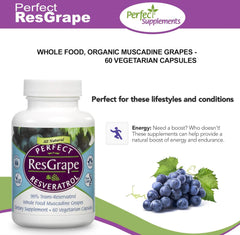 ResGrape display on a shelf suggesting an easy daily wellness routine.