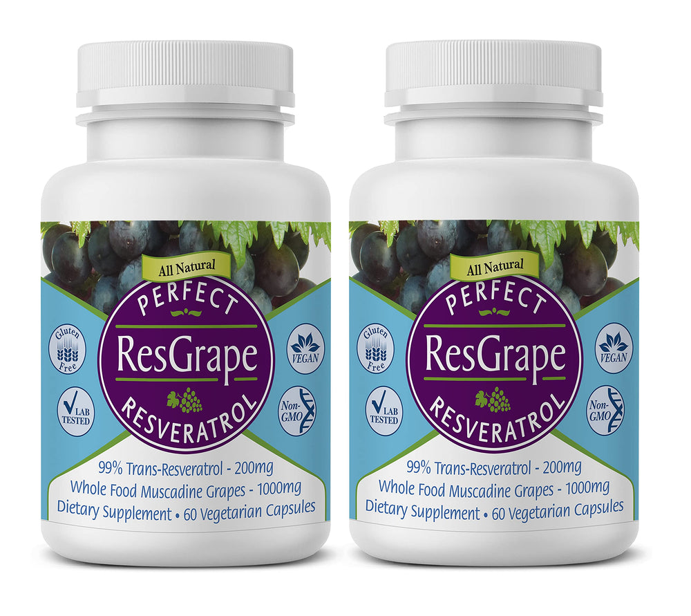 Perfect Supplements Perfect ResGrape Resveratrol bottle for daily wellness