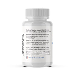 Perfect Vitamin Products melatonin bottle highlighting gentle sleep support