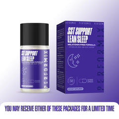 Bottle with measuring scoop for convenient nightly dosing