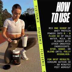 PERFORMIX tub with serving scoop ready to mix a low-calorie shake