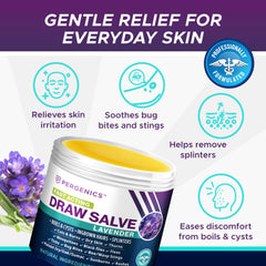 Pergenics Drawing Salve in a first aid kit