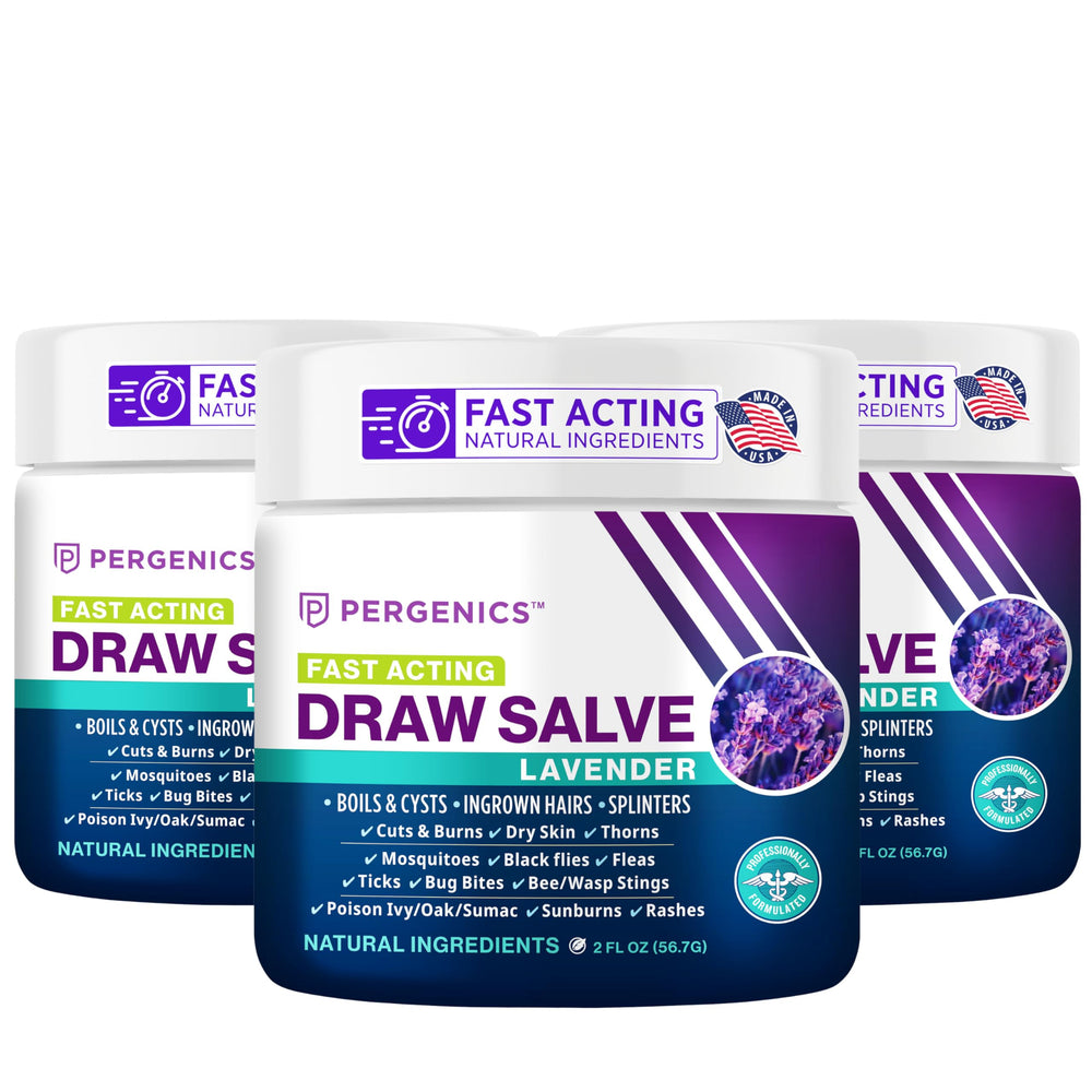 Pergenics Drawing Salve tube 2oz for minor irritations