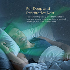 Peace Sleep canister with orange dreamsicle flavor offering a refreshing bedtime option