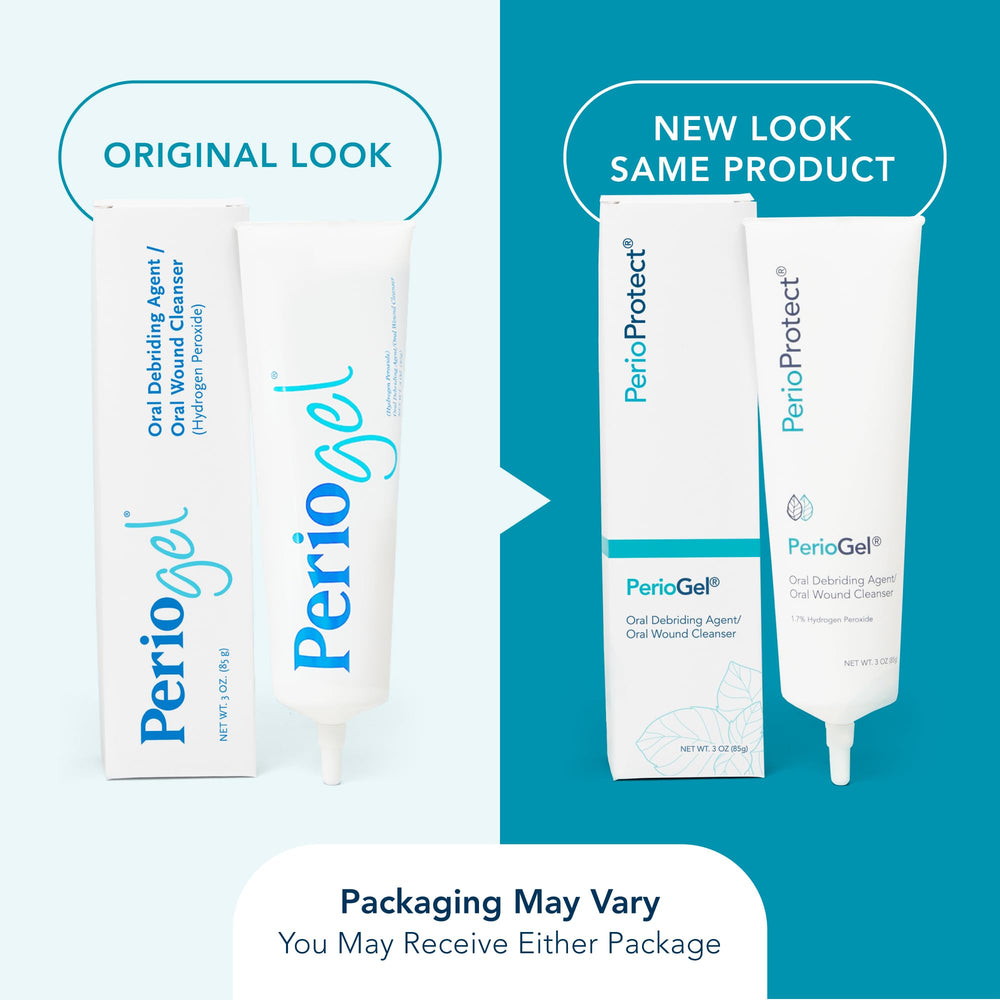 Perio Gel tray-delivery image shows precise placement for effective below-gum treatment.