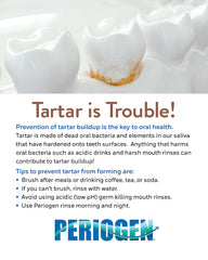 Dental implants maintained with PeriogenPro tartar reduction formula