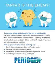 Balanced pH rinse safe for teeth and dental work