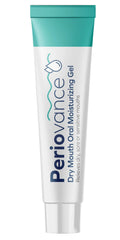 Periovance Dry Mouth Gel pack front view for on-the-go hydration.