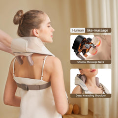 PERLEVI 6D kneading nodes delivering shiatsu-like relief.