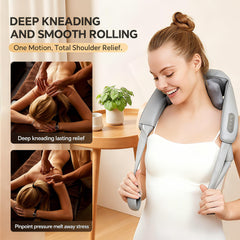 PERLEVI 6D massage nodes close-up delivering deep kneading