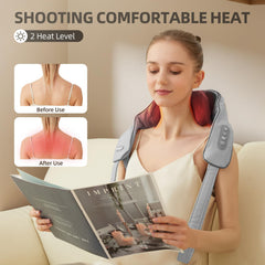 PERLEVI deep knead mode ready for targeted shoulder relief.