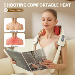 PERLEVI dual-mode massage offering deep tissue relief options