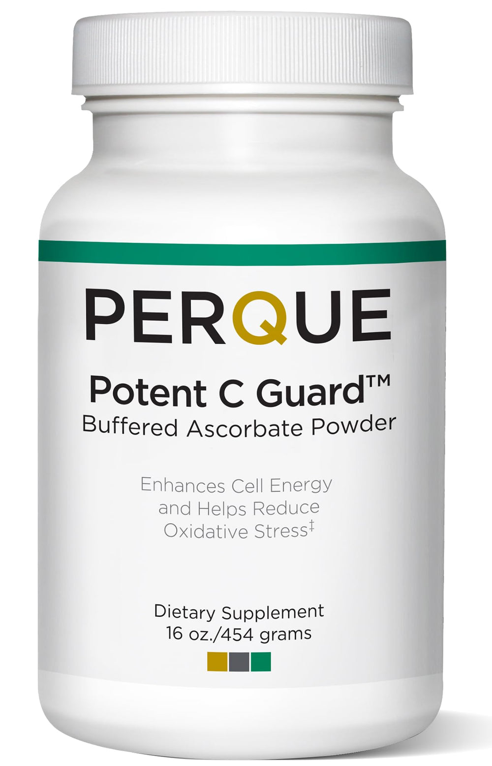 PERQUE Potent C Guard tub for gentle daily vitamin C support.